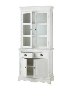 Maisons Du Monde Vaisseliers Vaisselier En Bois De Paulownia Blanc L 86 Cm -Vaisseliers Soldes Magasin vaisselier en bois de paulownia blanc l 86 cm 1000 10 10 50140099 10