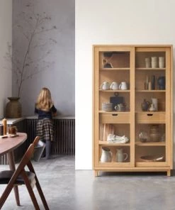 Tikamoon Vaisseliers Vaisselier En Chêne Massif