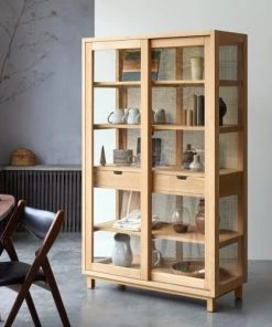 Tikamoon Vaisseliers Vaisselier En Chêne Massif -Vaisseliers Soldes Magasin vaisselier en chene massif 13