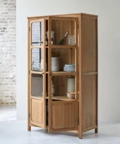 Tikamoon Vaisseliers Vaisselier En Chêne Massif -Vaisseliers Soldes Magasin vaisselier en chene massif 7