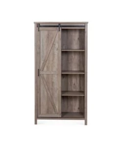 Alice's Garden Vaisseliers Vaisselier En Décor Bois Gris -Vaisseliers Soldes Magasin vaisselier en decor bois gris 4