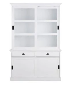 Maisons Du Monde Vaisseliers Vaisselier En Pin Blanc L 145 Cm