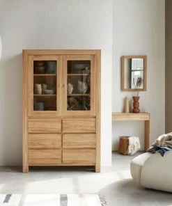 Tikamoon Vaisseliers Vaisselier En Teck Massif