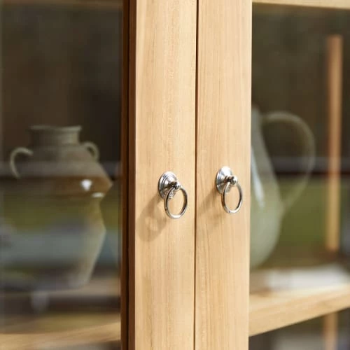 Tikamoon Vaisseliers Vaisselier En Teck Massif 5 Tikamoon Vaisseliers Vaisselier En Teck Massif – Image 5