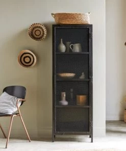 Tikamoon Vaisseliers Vaisselier Grillagé En Métal