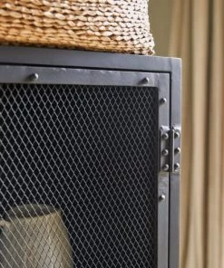 Tikamoon Vaisseliers Vaisselier Grillagé En Métal 7 Tikamoon Vaisseliers Vaisselier Grillagé En Métal -Vaisseliers Soldes Magasin vaisselier grillage en metal 7