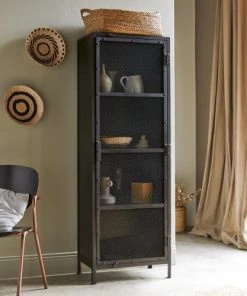 Tikamoon Vaisseliers Vaisselier Grillagé En Métal 8 Tikamoon Vaisseliers Vaisselier Grillagé En Métal -Vaisseliers Soldes Magasin vaisselier grillage en metal 8