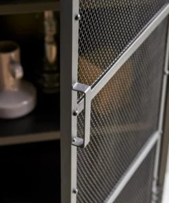 Tikamoon Vaisseliers Vaisselier Grillagé En Métal 9 Tikamoon Vaisseliers Vaisselier Grillagé En Métal -Vaisseliers Soldes Magasin vaisselier grillage en metal 9