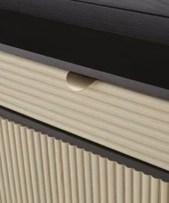 Maisons Du Monde Vaisseliers Vaisselier Vintage 4 Portes 2 Tiroirs Noir Mat -Vaisseliers Soldes Magasin vaisselier vintage 4 portes 2 tiroirs noir mat 1000 6 14 220020 3