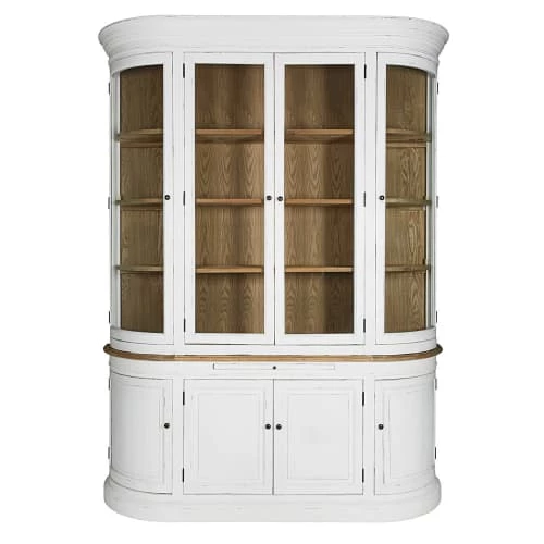 Maisons Du Monde Vaisseliers Vaisselier Vitré 8 Portes En Pin Recyclé Blanc Patiné 1 Maisons Du Monde Vaisseliers Vaisselier Vitré 8 Portes En Pin Recyclé Blanc Patiné