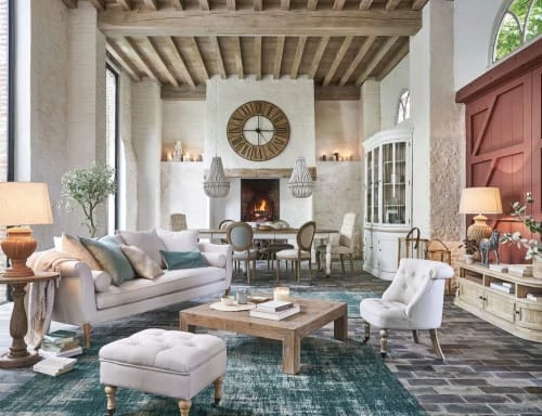 Maisons Du Monde Vaisseliers Vaisselier Vitré 8 Portes En Pin Recyclé Blanc Patiné 5 Maisons Du Monde Vaisseliers Vaisselier Vitré 8 Portes En Pin Recyclé Blanc Patiné – Image 5