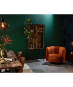 Dutchbone Vitrines Vitrine 2 Portes En Bois Clair Recyclé Et Métal -Vaisseliers Soldes Magasin vitrine 2 portes en bois clair recycle et metal 2