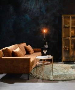 Dutchbone Vitrines Vitrine 2 Portes En Métal Or -Vaisseliers Soldes Magasin vitrine 2 portes en metal or 2