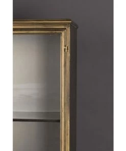 Dutchbone Vitrines Vitrine 2 Portes En Métal Or -Vaisseliers Soldes Magasin vitrine 2 portes en metal or 5