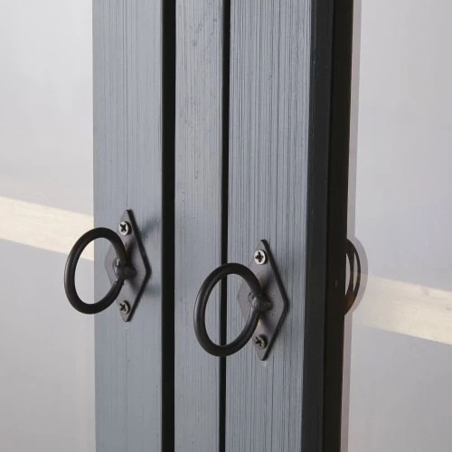 Maisons Du Monde Vitrines Vitrine 2 Portes Vert De Gris 3 Maisons Du Monde Vitrines Vitrine 2 Portes Vert De Gris – Image 3