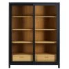 Maisons Du Monde Vitrines Vitrine 2 Tiroirs Noire