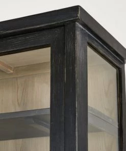 Maisons Du Monde Vitrines Vitrine 4 Portes 12 Tiroirs En Pin Recyclé Noir 9 Maisons Du Monde Vitrines Vitrine 4 Portes 12 Tiroirs En Pin Recyclé Noir -Vaisseliers Soldes Magasin vitrine 4 portes 12 tiroirs en pin recycle noir 1000 2 13 174796 4