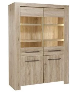 Altobuy Vitrines Vitrine Avec Eclairage -Vaisseliers Soldes Magasin vitrine avec eclairage 2