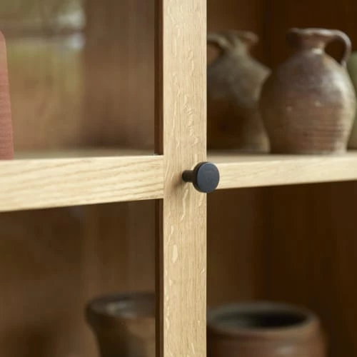 Tikamoon Vaisseliers Vitrine Basse En Chêne Massif 3 Tikamoon Vaisseliers Vitrine Basse En Chêne Massif – Image 3