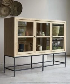 Tikamoon Vaisseliers Vitrine Basse En Chêne Massif 8 Tikamoon Vaisseliers Vitrine Basse En Chêne Massif -Vaisseliers Soldes Magasin vitrine basse en chene massif 3