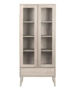 Hellin Vitrines Vitrine En Bois Clair