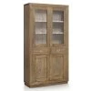 MOYCOR Vitrines Vitrine En Bois De Mindi Beige H190