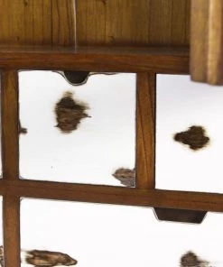 MOYCOR Vitrines Vitrine En Bois De Mindi Bicolore H180 -Vaisseliers Soldes Magasin vitrine en bois de mindi bicolore h180 2