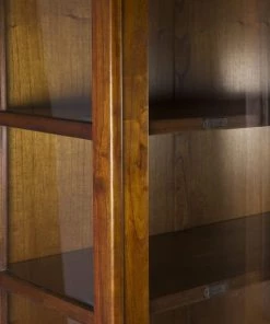 MOYCOR Vitrines Vitrine En Bois De Mindi Bicolore H180 -Vaisseliers Soldes Magasin vitrine en bois de mindi bicolore h180 4