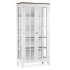 MOYCOR Vitrines Vitrine En Bois De Mindi Marron H190