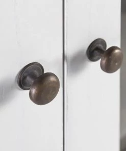 MOYCOR Vitrines Vitrine En Bois De Mindi Marron H190 -Vaisseliers Soldes Magasin vitrine en bois de mindi marron h190 4