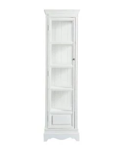 Maisons Du Monde Vitrines Vitrine En Bois De Paulownia Blanche L 49 Cm