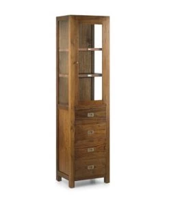 MOYCOR Vitrines Vitrine En Bois Marron H190