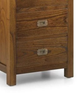 MOYCOR Vitrines Vitrine En Bois Marron H190 -Vaisseliers Soldes Magasin vitrine en bois marron h190 9