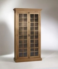 Robin Des Bois Vitrines Vitrine En Chêne 2 Portes -Vaisseliers Soldes Magasin vitrine en chene 2 portes 3