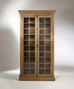 Robin Des Bois Vitrines Vitrine En Chêne 2 Portes -Vaisseliers Soldes Magasin vitrine en chene 2 portes 4