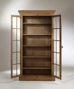 Robin Des Bois Vitrines Vitrine En Chêne 2 Portes -Vaisseliers Soldes Magasin vitrine en chene 2 portes 5