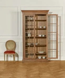 Robin Des Bois Vitrines Vitrine En Chêne Teinté -Vaisseliers Soldes Magasin vitrine en chene teinte 2