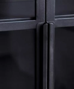 House Doctor Vitrines Vitrine En Métal Noir -Vaisseliers Soldes Magasin vitrine en metal noir 14