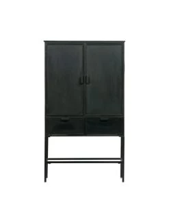 Bepurehome Vitrines Vitrine En Métal Noir