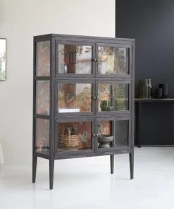 Tikamoon Vitrines Vitrine En Orme -Vaisseliers Soldes Magasin vitrine en orme 3