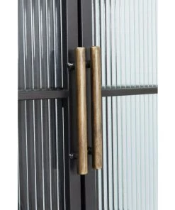 Kare Design Vitrines Vitrine Industrielle 2 Portes En Acier Et Verre -Vaisseliers Soldes Magasin vitrine industrielle 2 portes en acier et verre 3