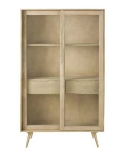 Maisons Du Monde Vitrines Vitrine Vintage 2 Portes Finition Vieillie Et Grisée