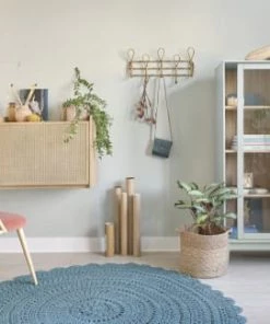 Maisons Du Monde Vitrines Vitrine Vintage 2 Portes Gris Bleu -Vaisseliers Soldes Magasin vitrine vintage 2 portes gris bleu 1000 3 28 209579 4